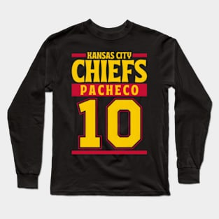 Kansas City Chiefs Pacheco 10 American Football Long Sleeve T-Shirt